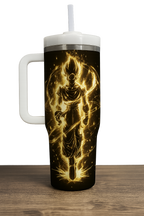 Dragon Ball Z -  Goku 1.2L Stainless Steel Tumbler - Gold