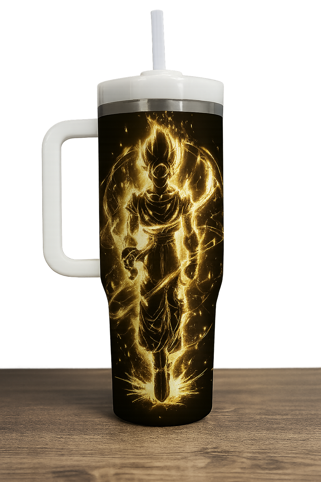Dragon Ball Z -  Goku 1.2L Stainless Steel Tumbler - Gold