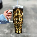 Dragon Ball Z -  Goku 1.2L Stainless Steel Tumbler - Gold